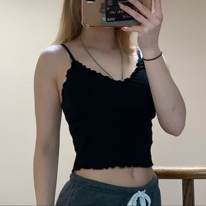 Brandy cropped tank top